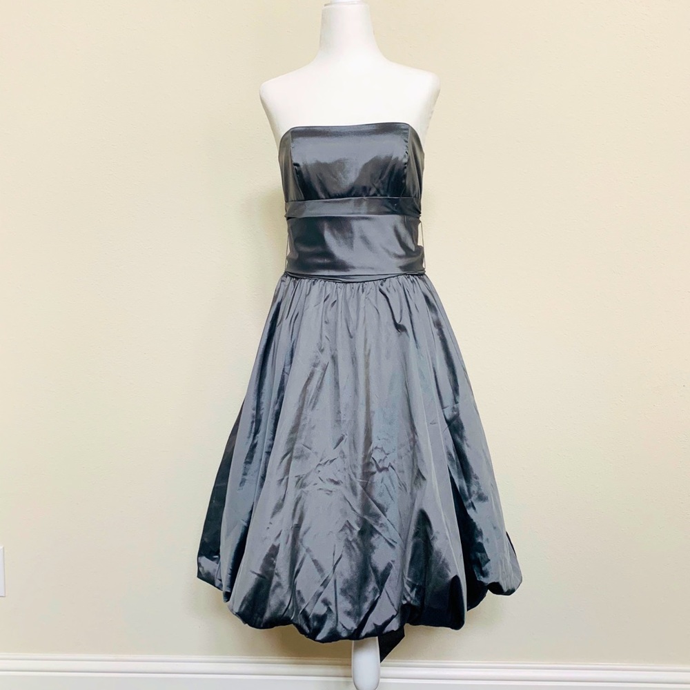 Elegant Satin Evening Dress Size 4